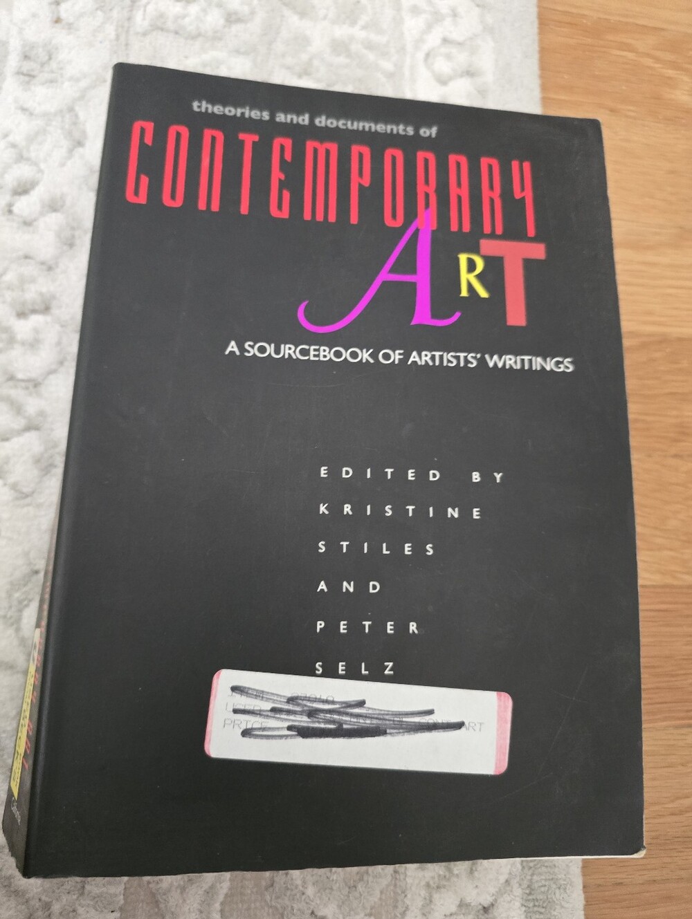 Contemporary Art: A Sourcebook of Artists' Writings